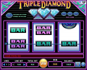 NJ slot reviews Triple Diamond